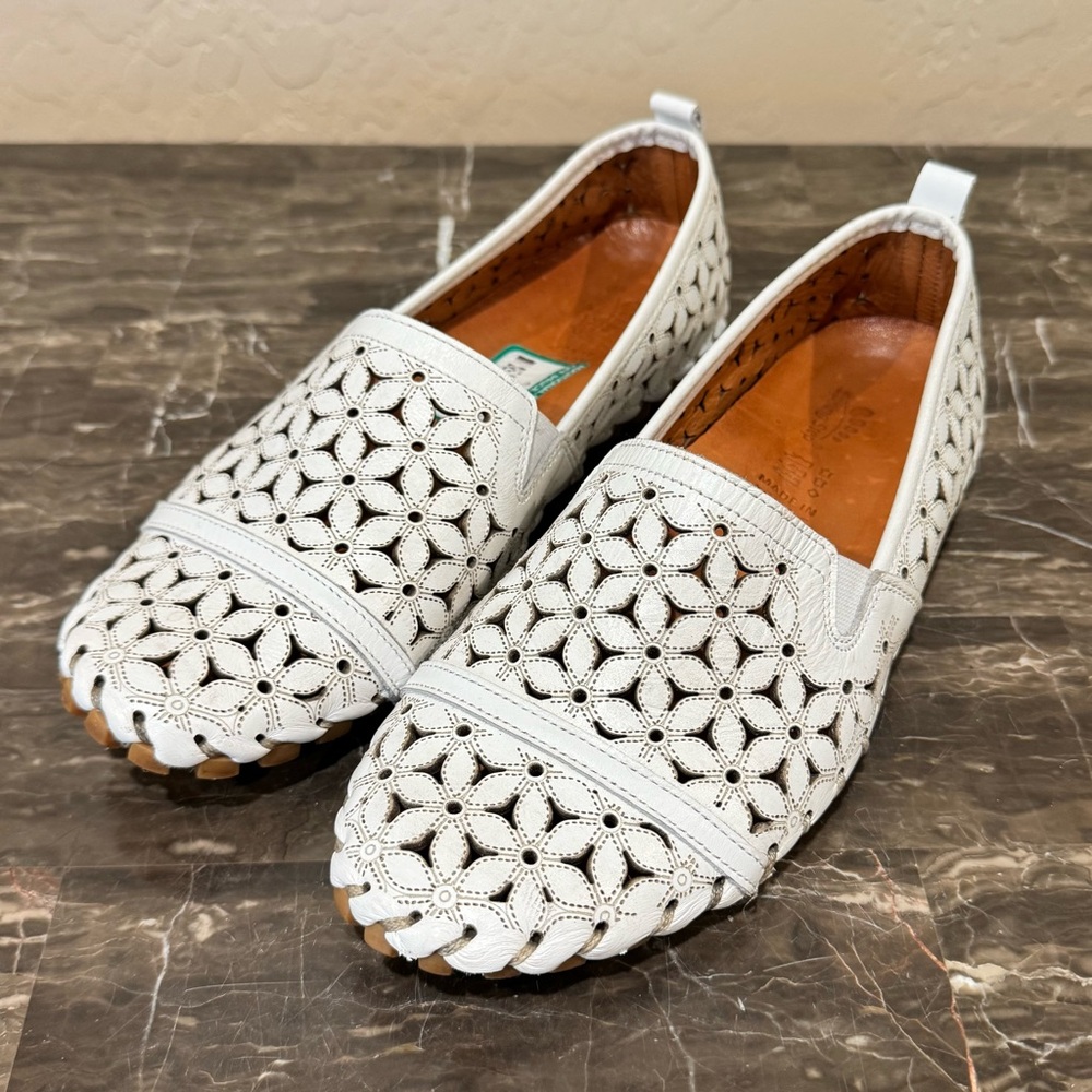 Spring Step Flowerflow Leather Loafers